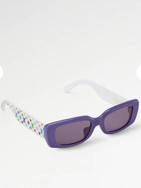 Louis Vuitton LV Purple Multicolor Murakami Sunglasses - NWT Full Inclusion RARE